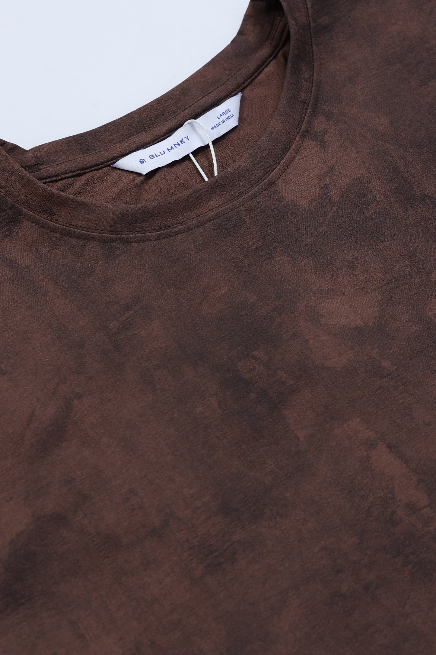 Boxy Fit Oversized Streetwear T-Shirt Brown