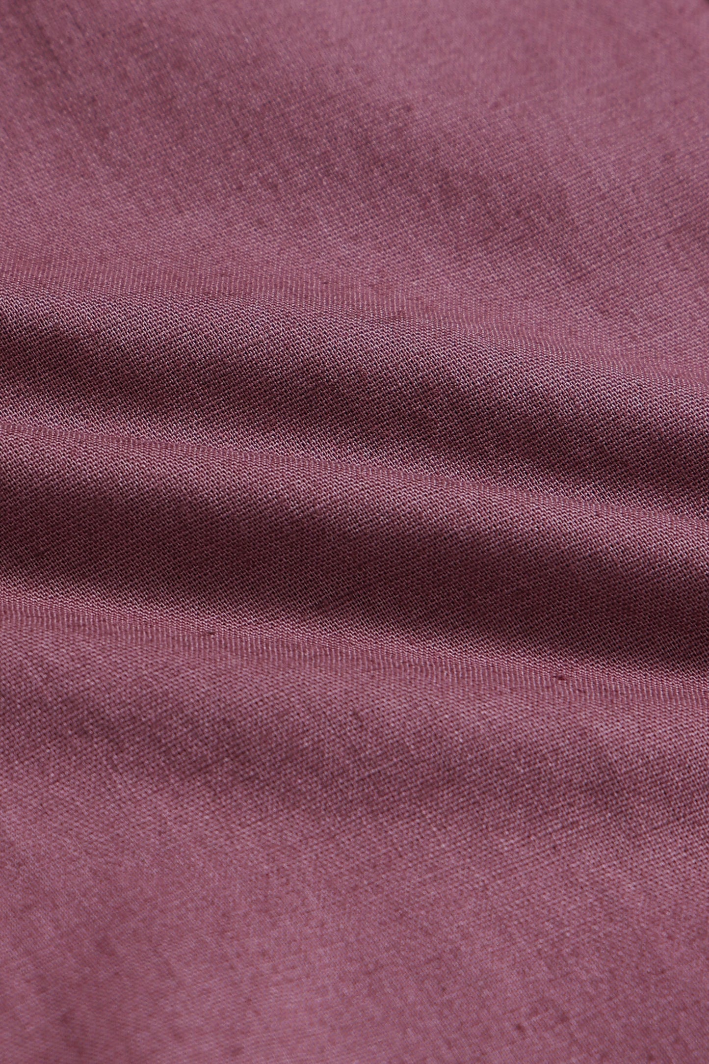 Classic Cotton Linen Button-Down Shirt Dusty Pink
