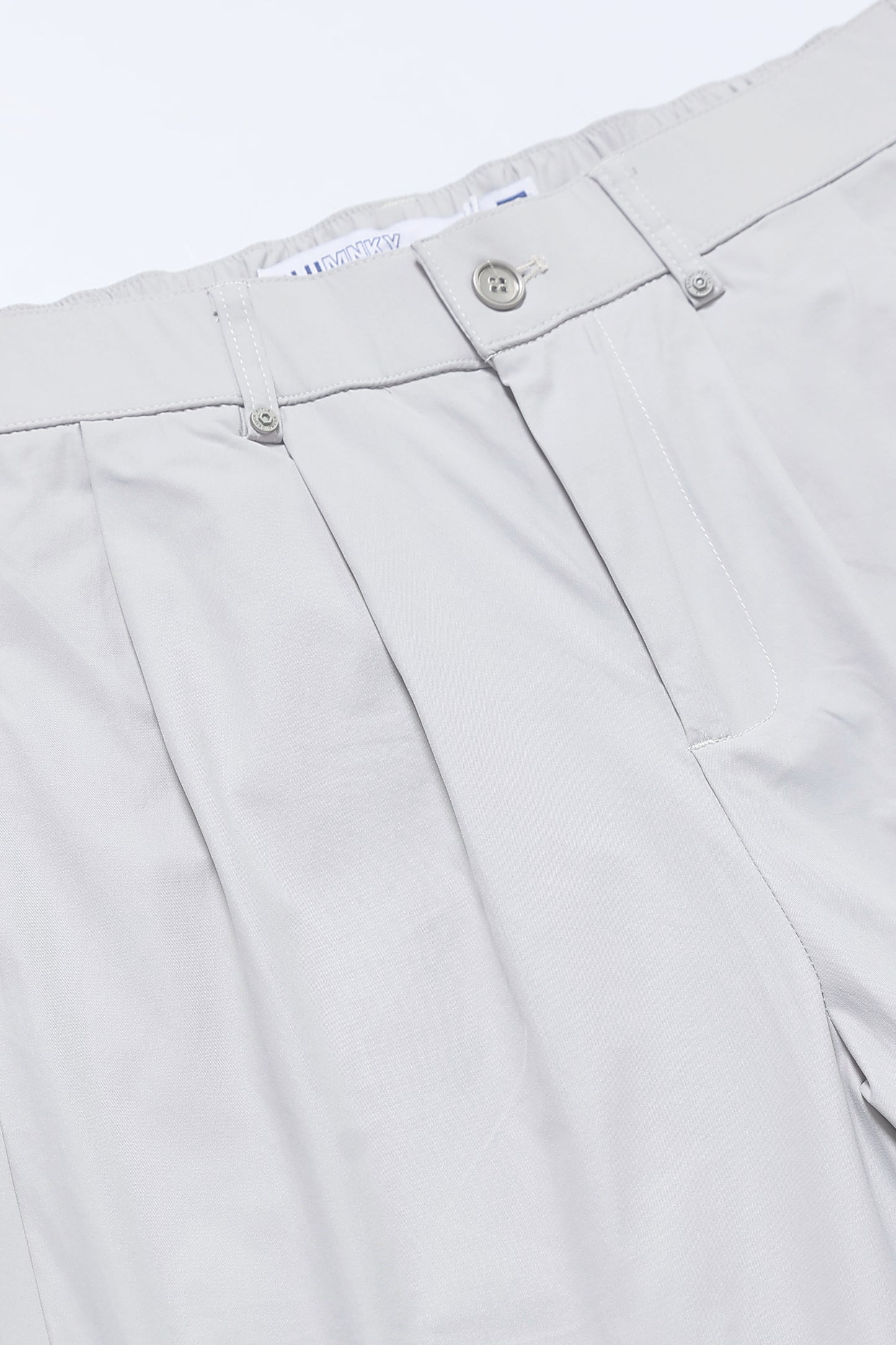 Men's Casual Loose Fit Pants Off White