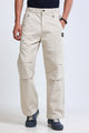 Men's Loose Cargo Pants Beige