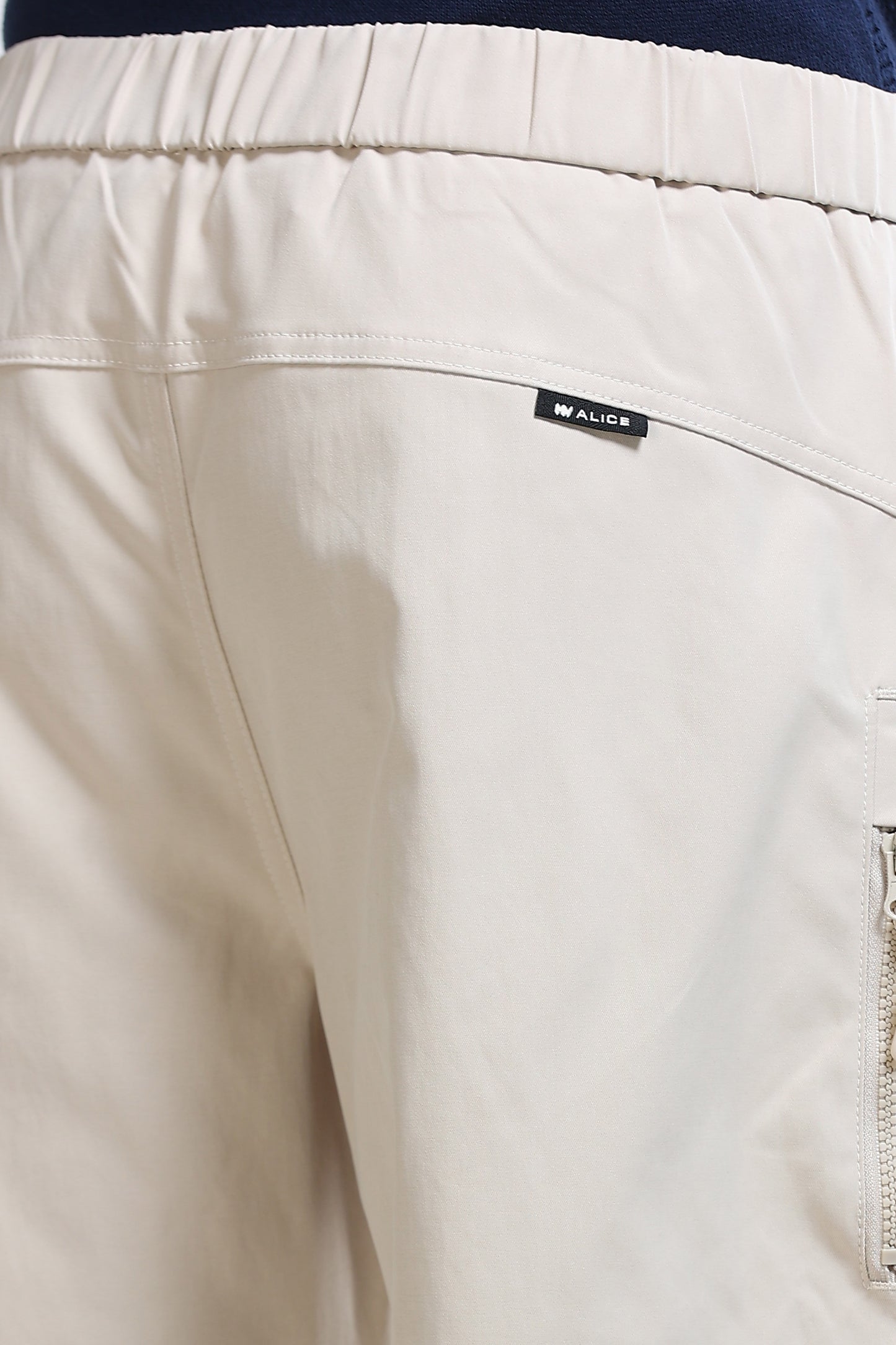 Men's Loose Cargo Pants Beige