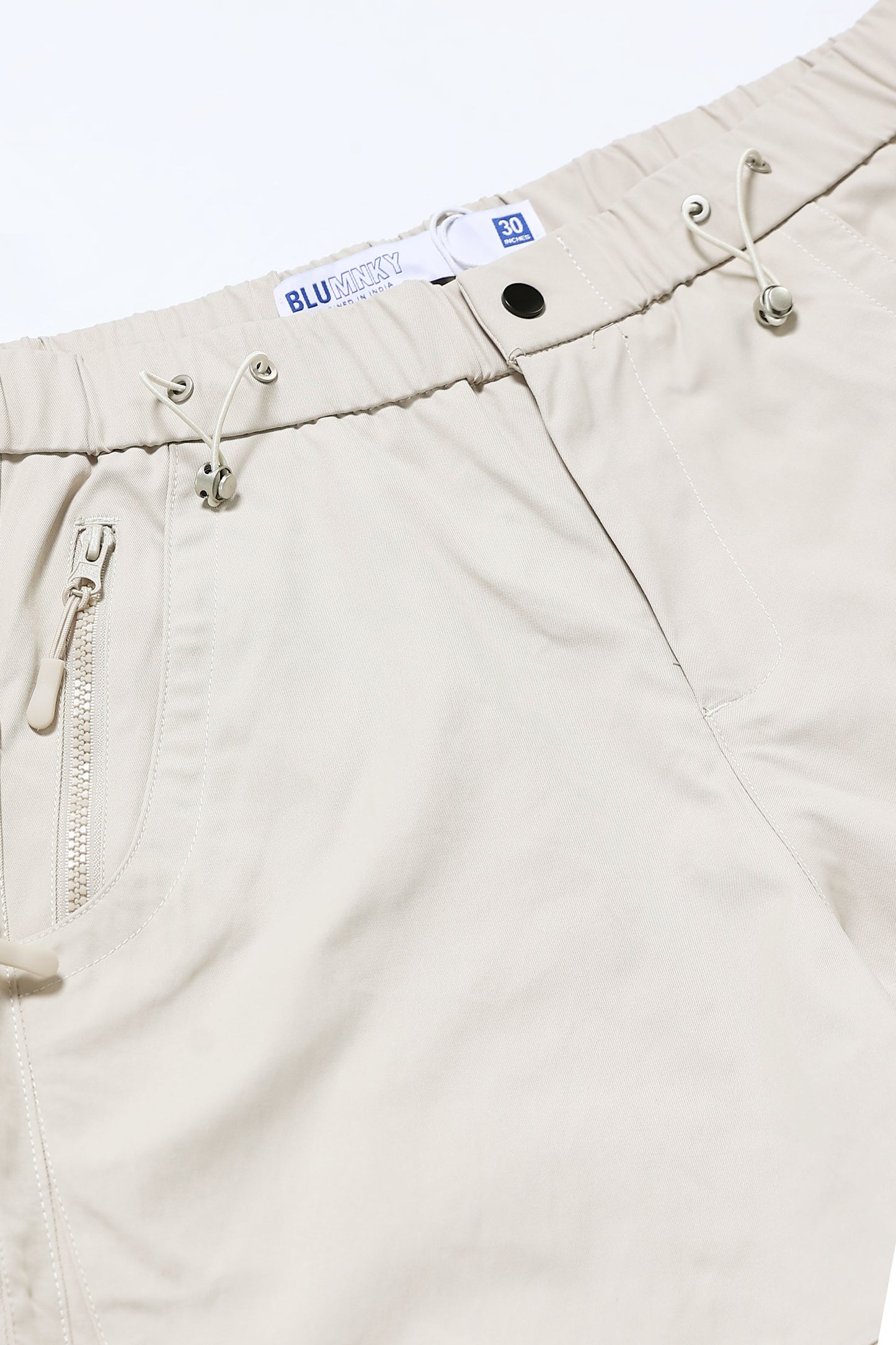Men's Loose Cargo Pants Beige