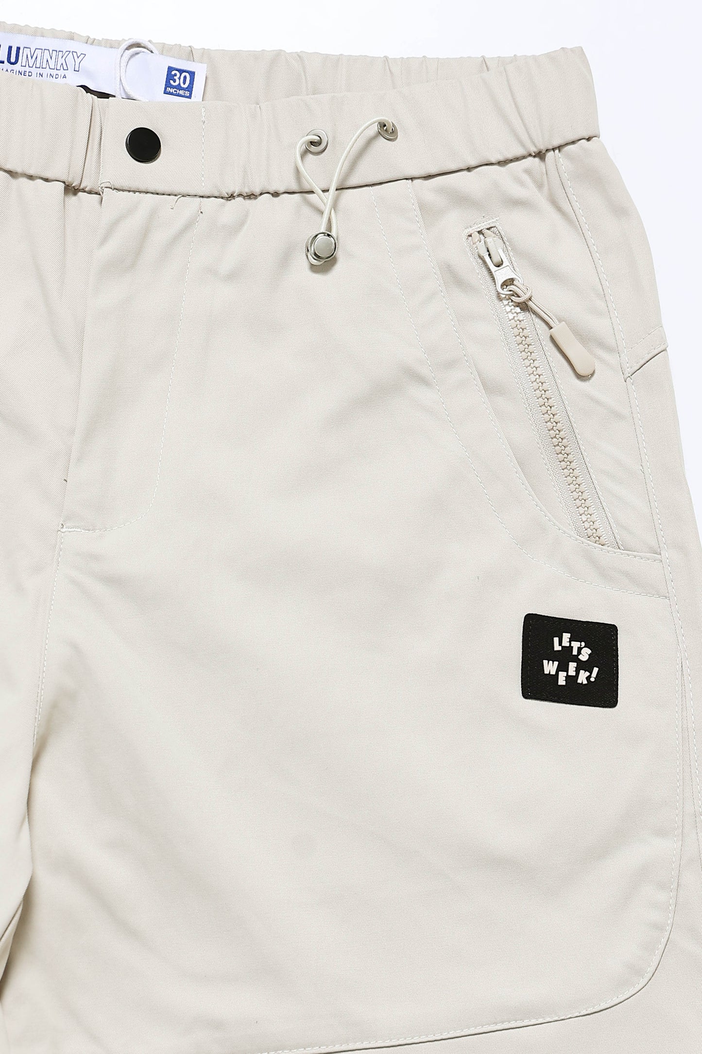 Men's Loose Cargo Pants Beige