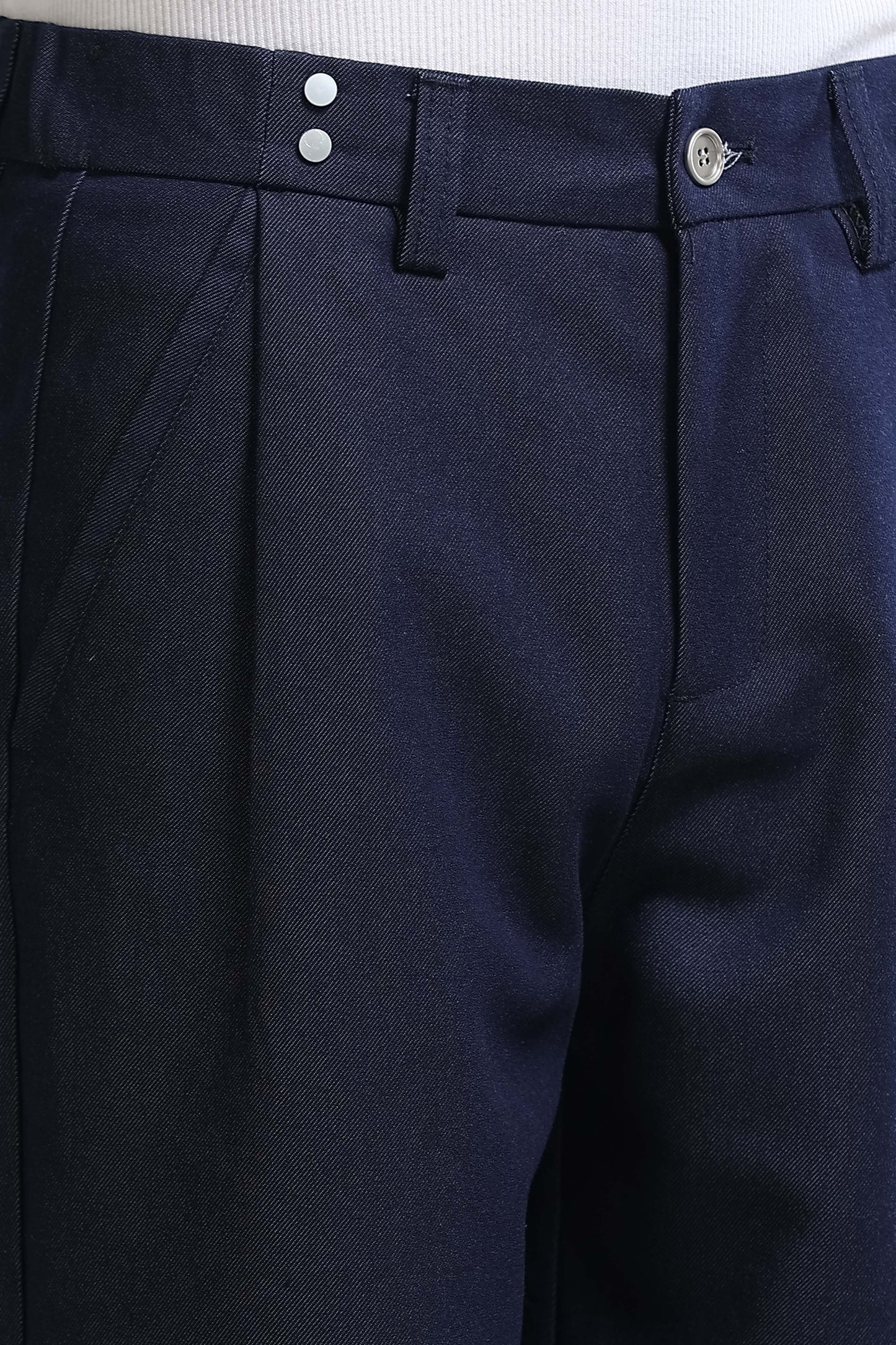 Men's Casual Loose Fit Trousers Denim