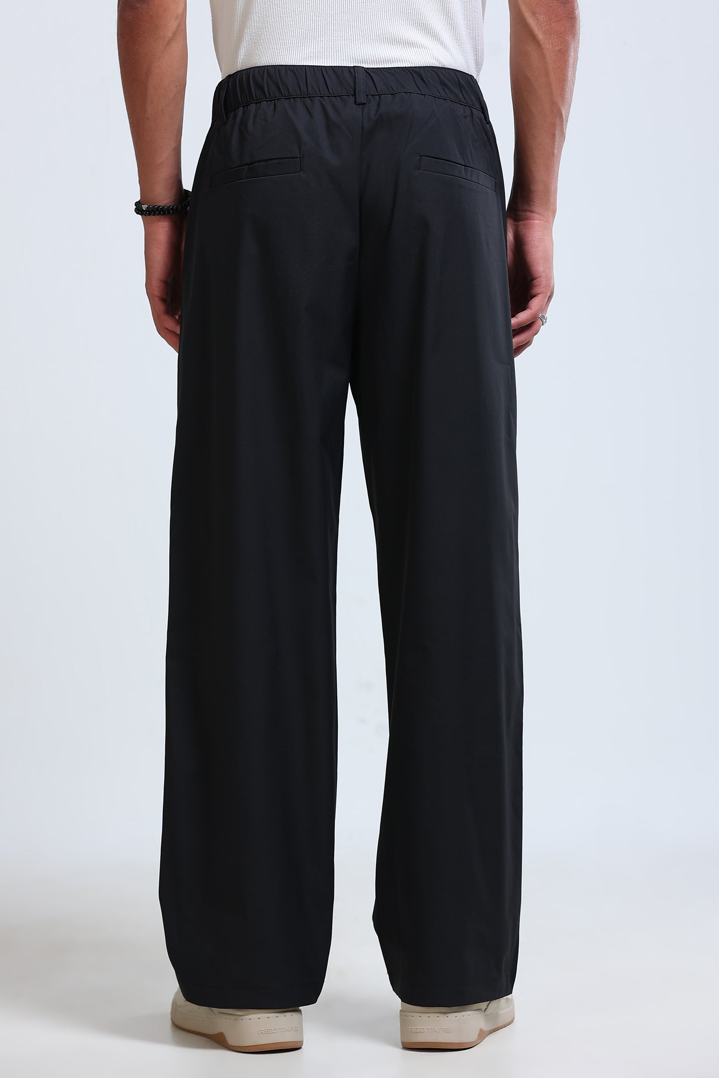 Men's Casual Loose Fit Pants Black