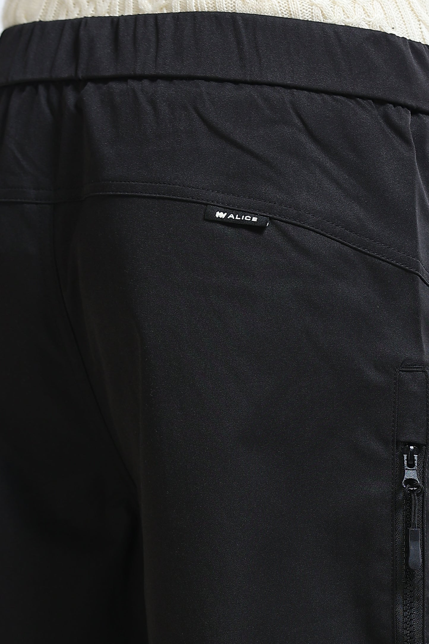 Men's Loose Cargo Pants Black