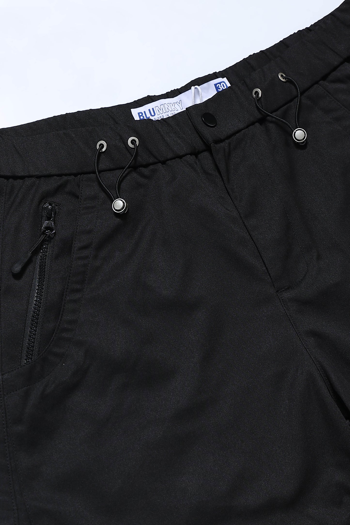 Men's Loose Cargo Pants Black