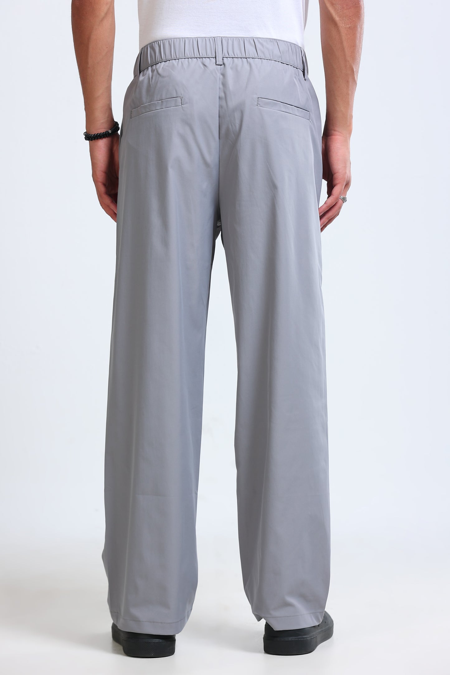 Men's Casual Loose Fit Pants Grey