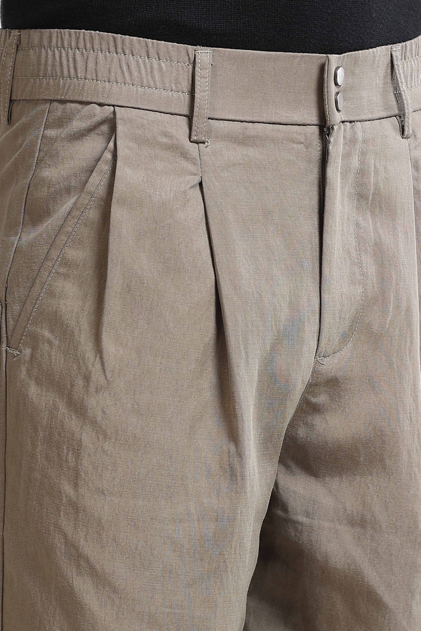 Men's Everyday Loose Fit Trousers Olive