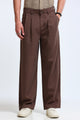 Men's Everyday Loose Fit Trousers Brown