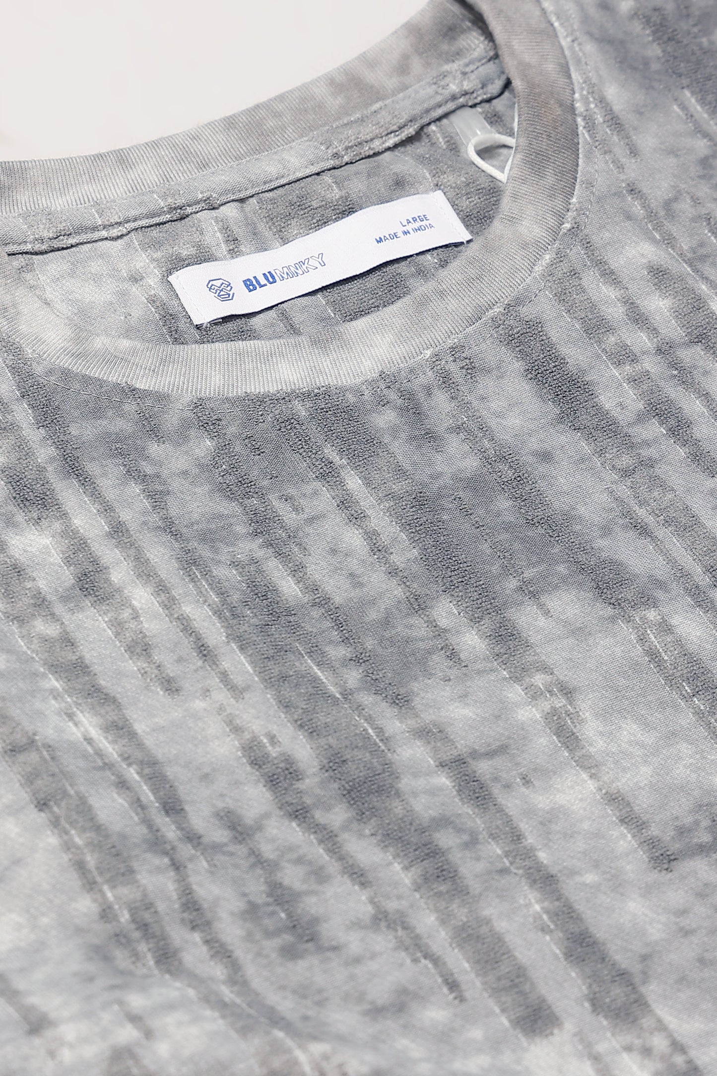Casual Relaxed Fit Grey T-Shirt