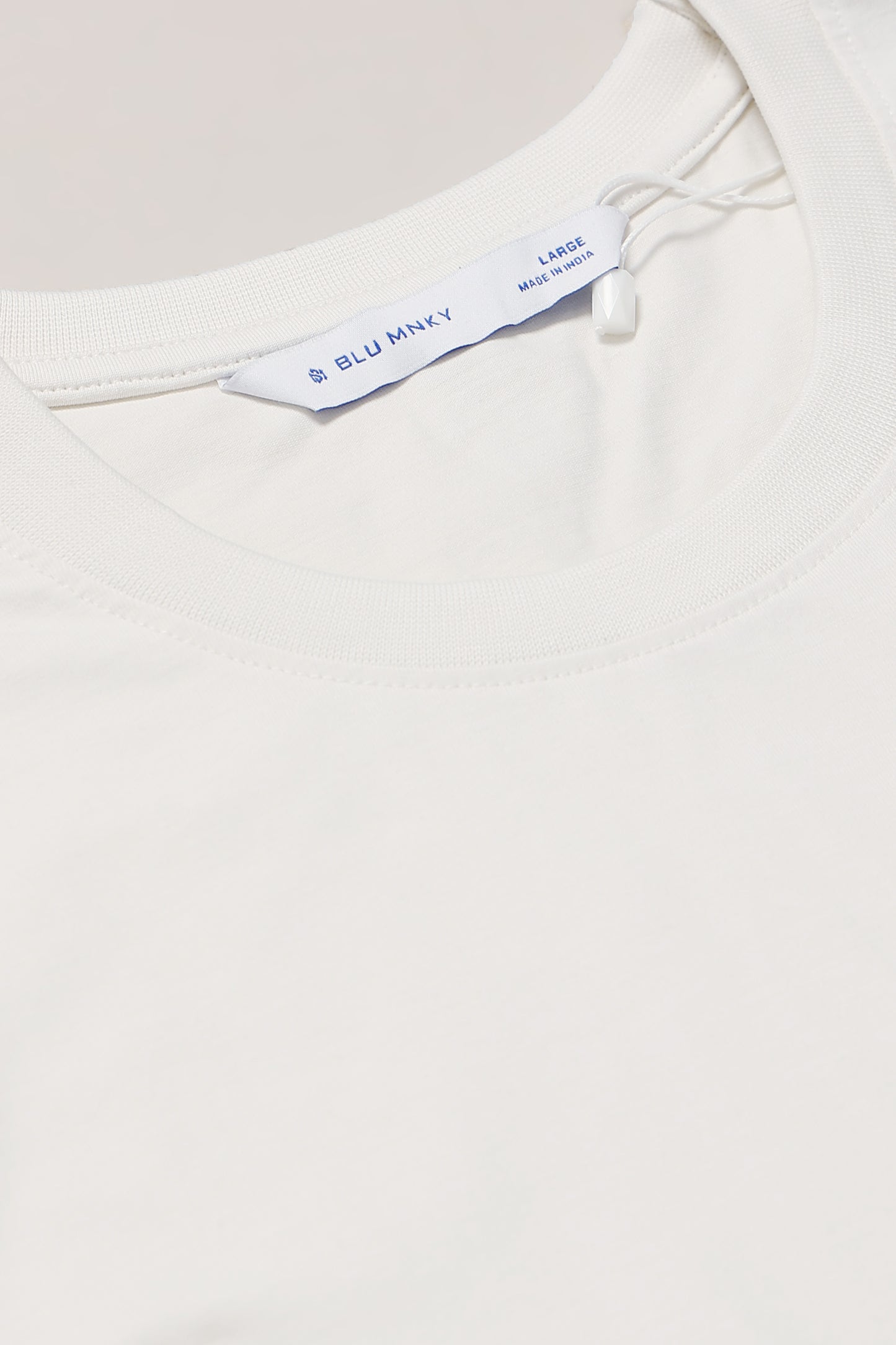 White Oversized Crew Neck T-Shirt