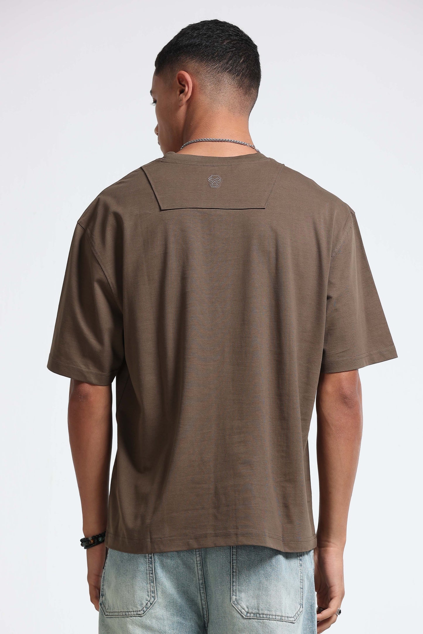 Olive Oversized Crew Neck T-Shirt