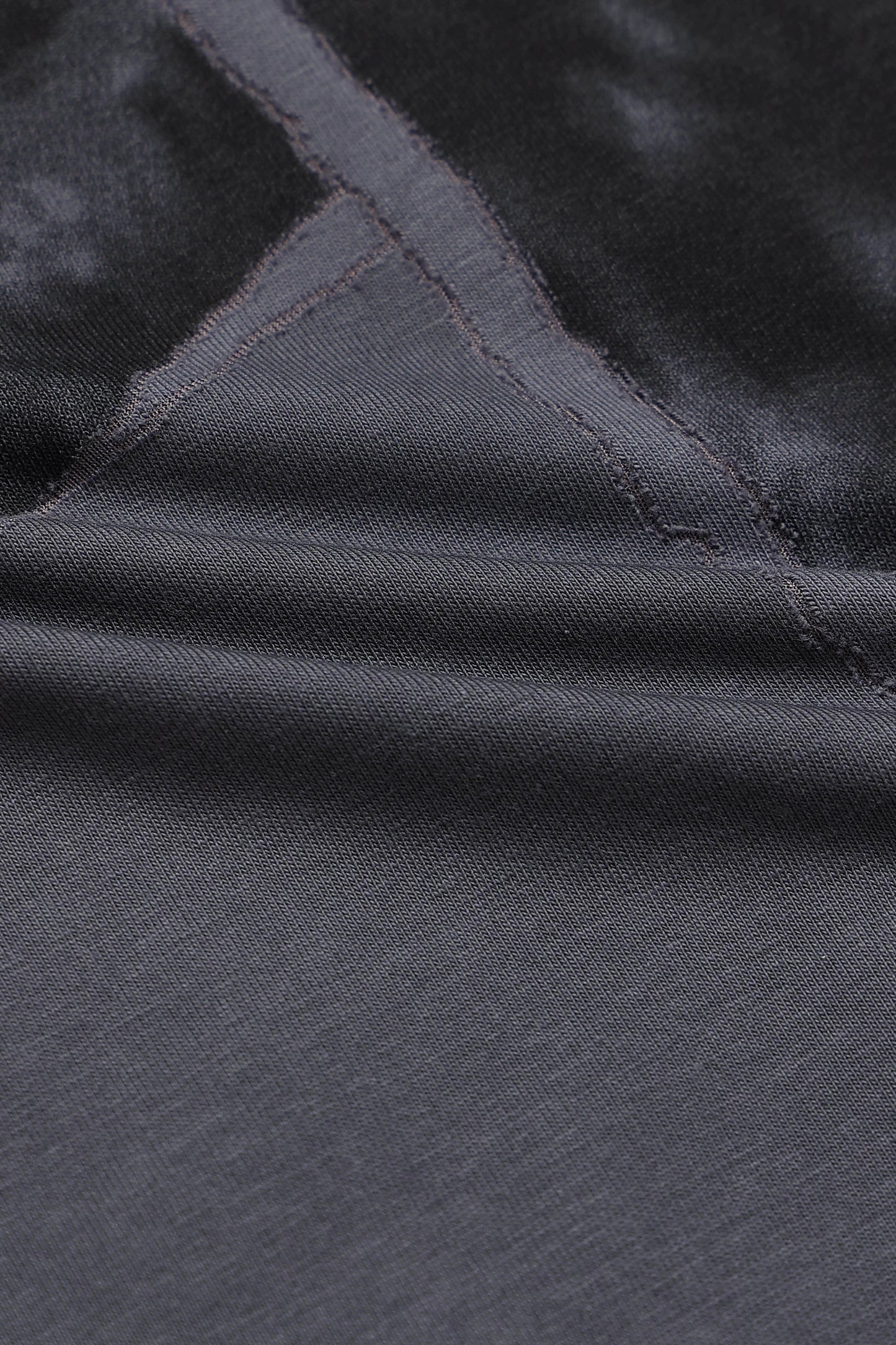 Modern Abstract Print Dk Grey T-Shirt
