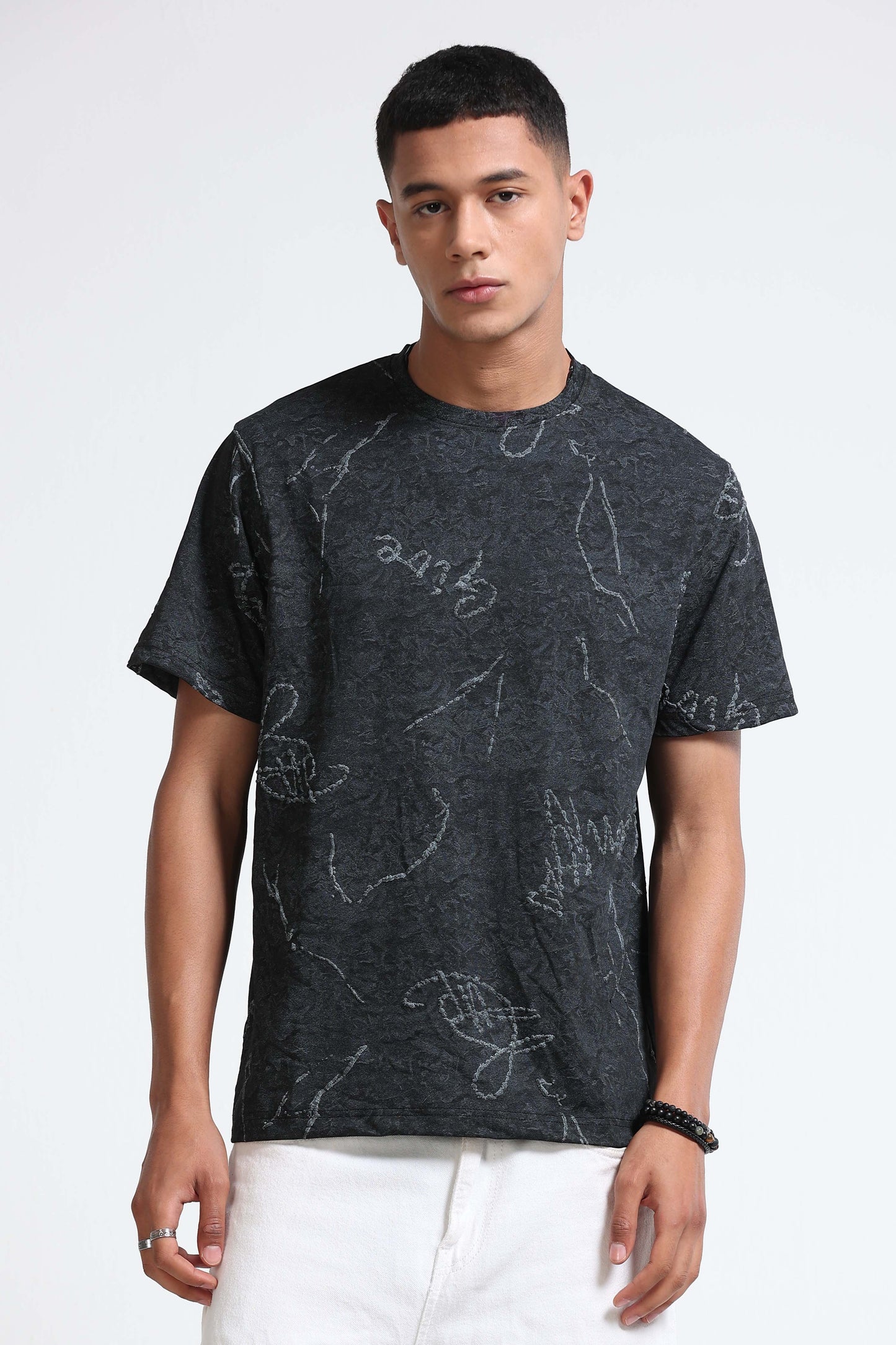 Relaxed Fit Black T-Shirt