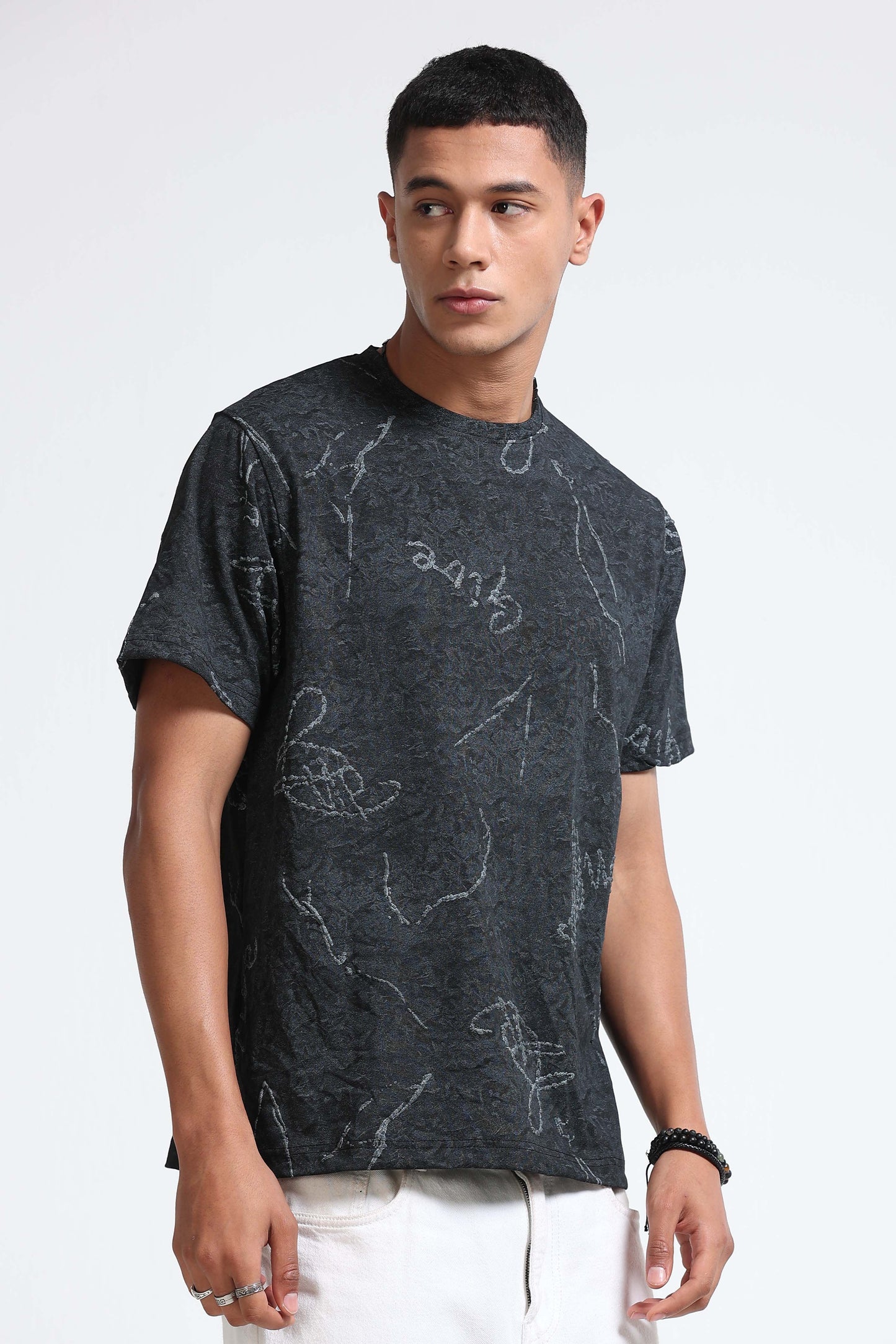 Relaxed Fit Black T-Shirt