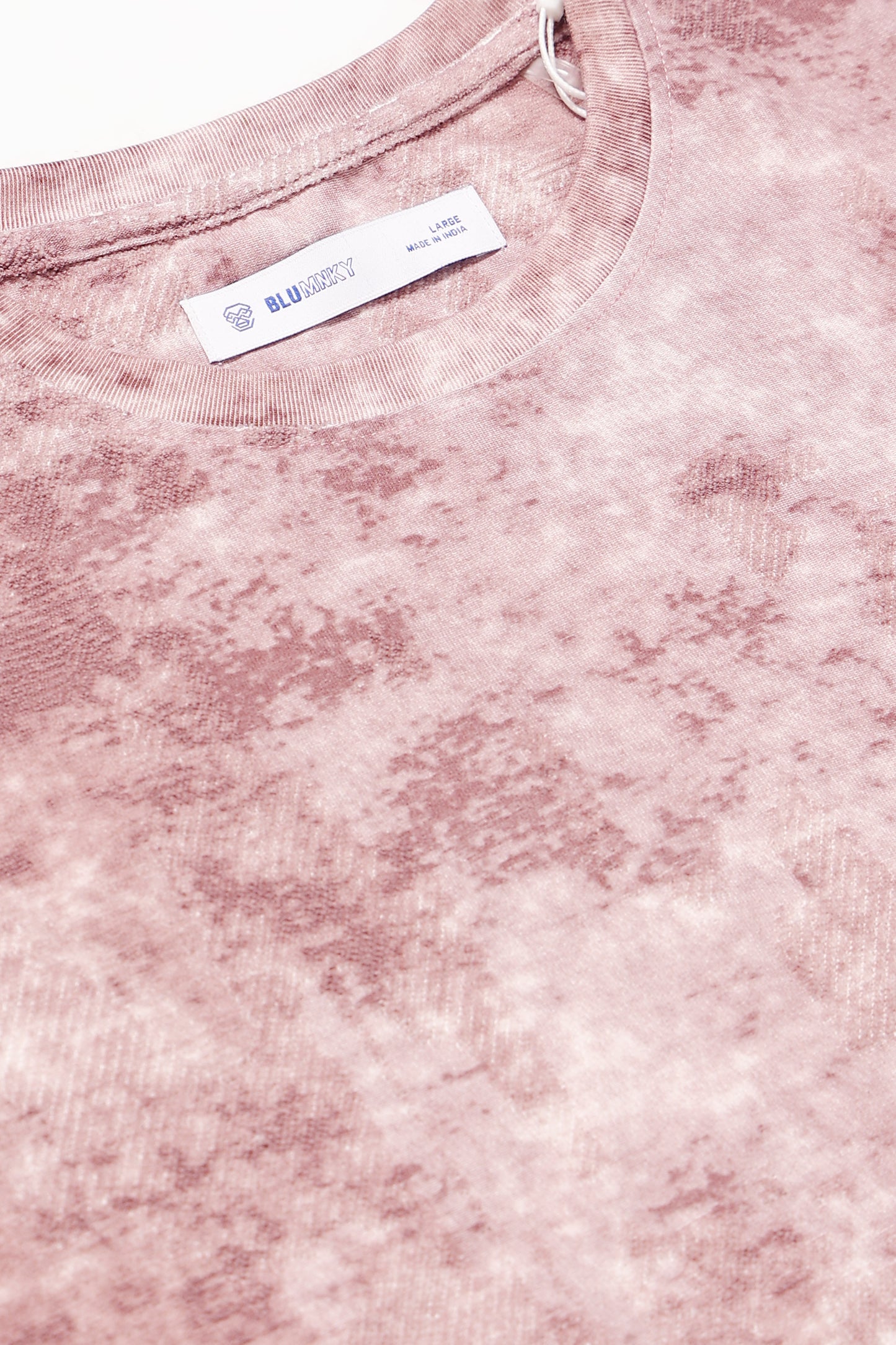 Casual Relaxed Fit Pink T-Shirt