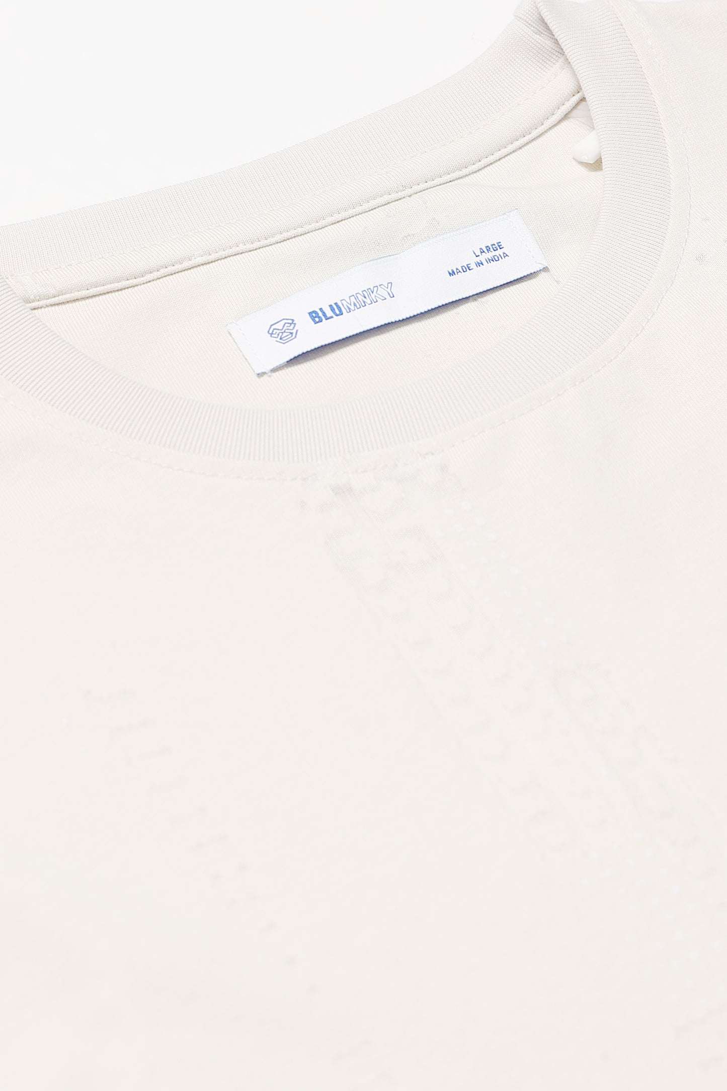Everyday Round Neck Cream T-Shirt