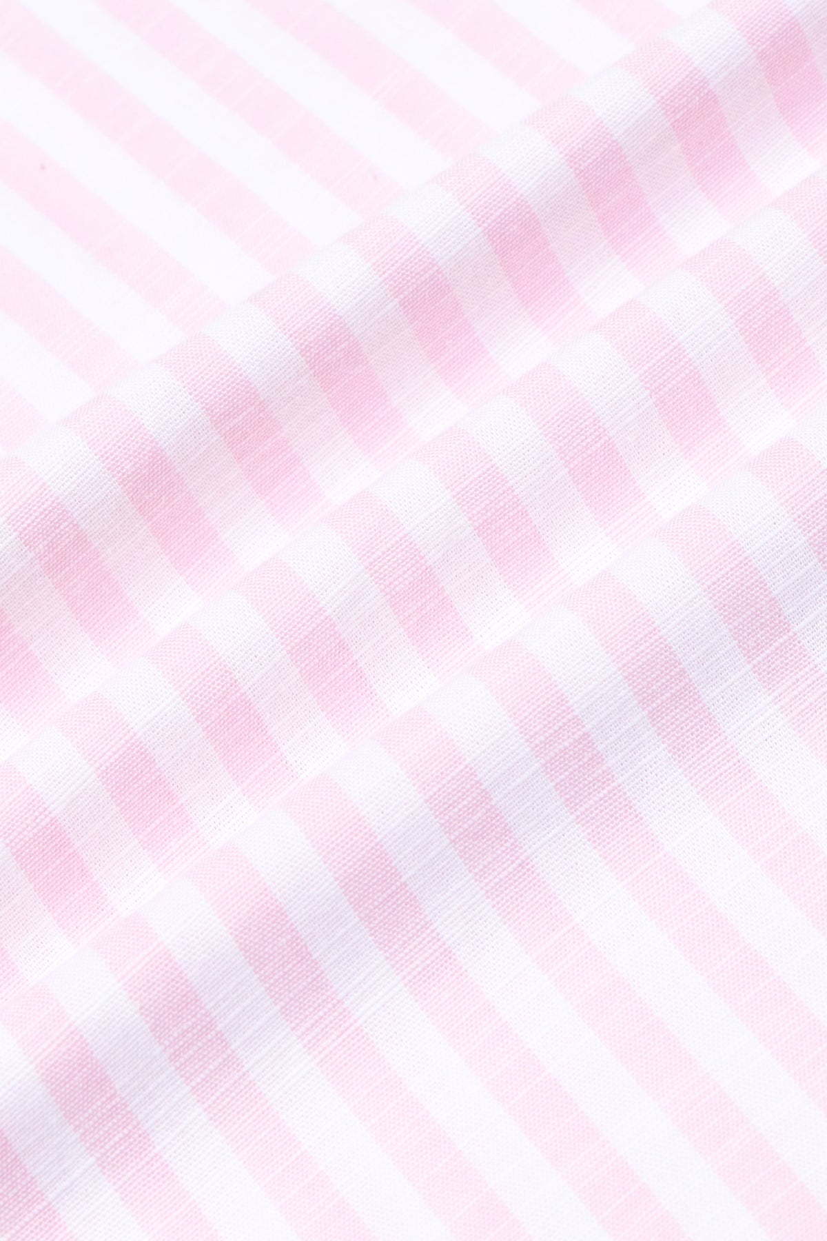 Pink White Pinstripe Shirt - Slim Fit