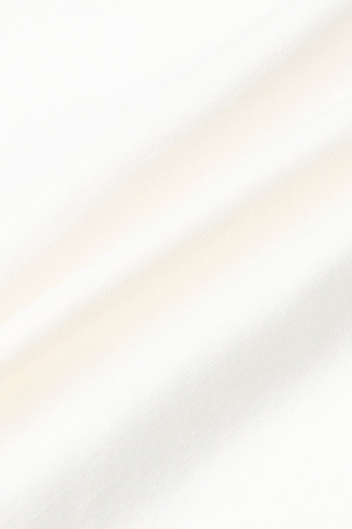 Off White Linen Short Kurta - Slim Fit