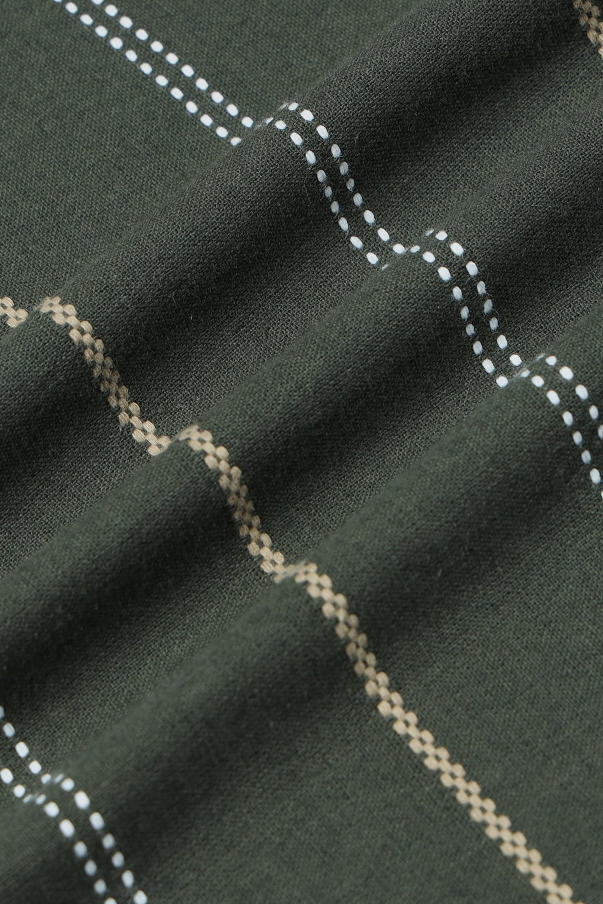 Green Bold Striped Shirt - Slim Fit