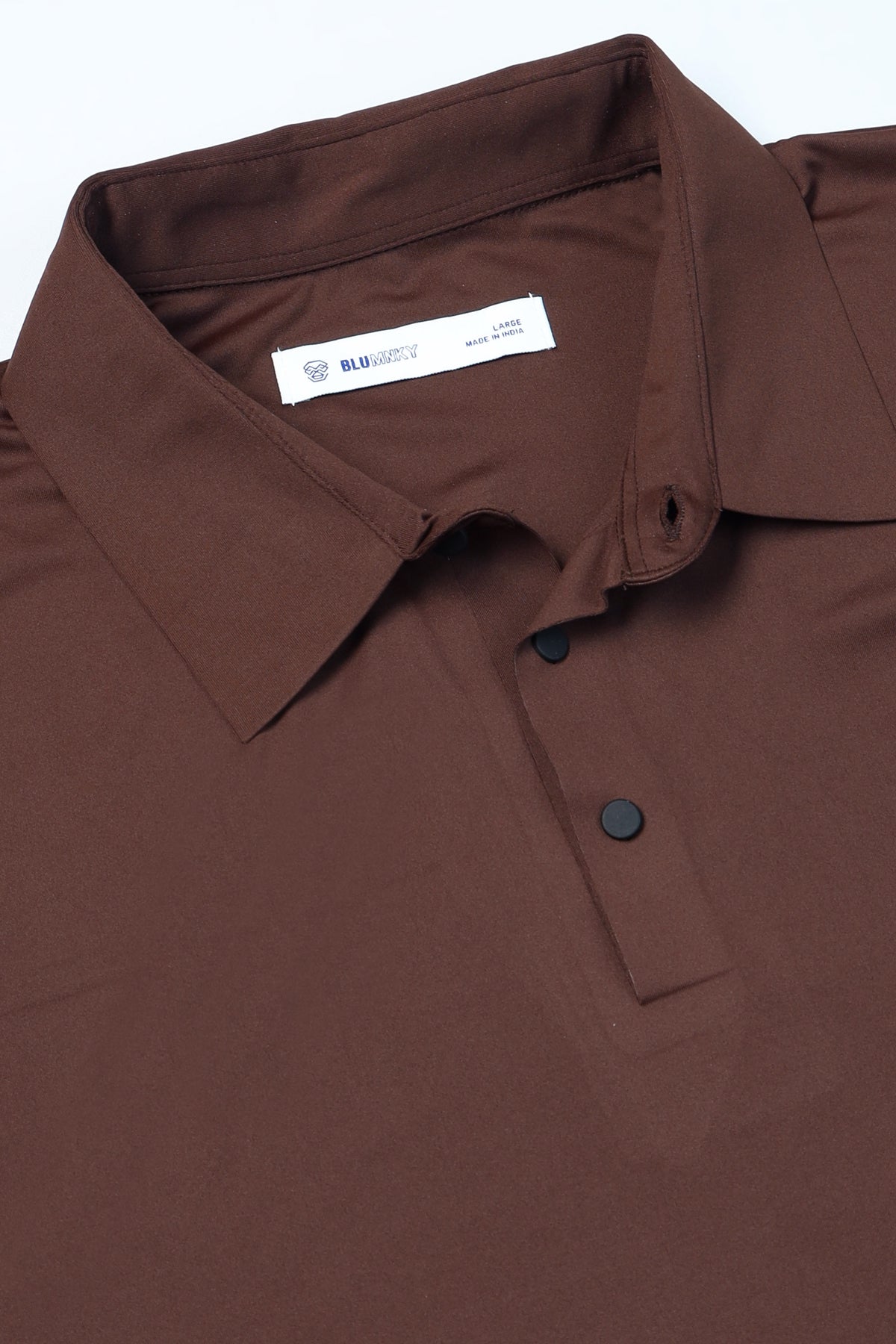 Brown Polo T-Shirt - Slim Fit