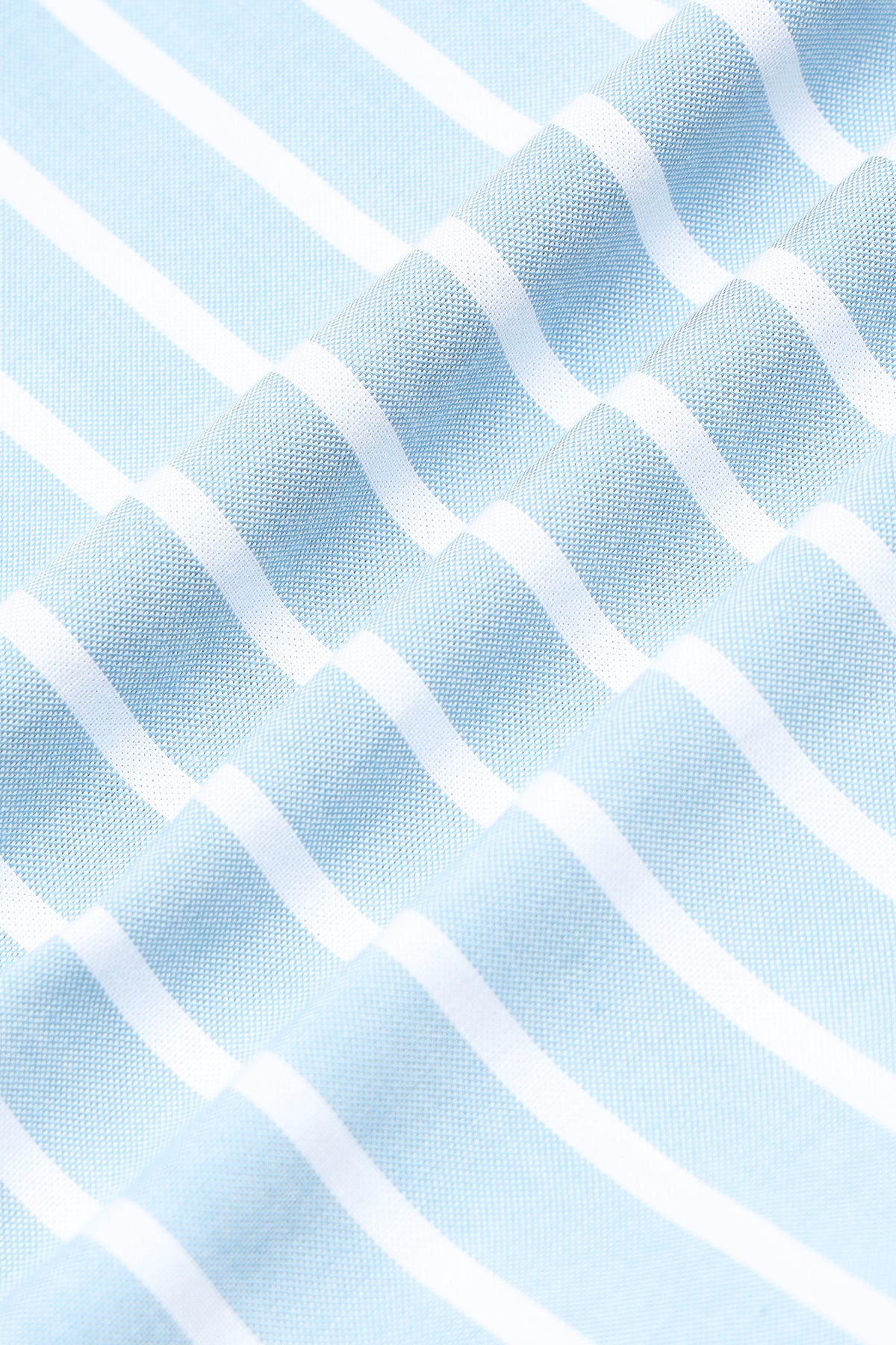 Blue White Striped Shirt - Slim Fit