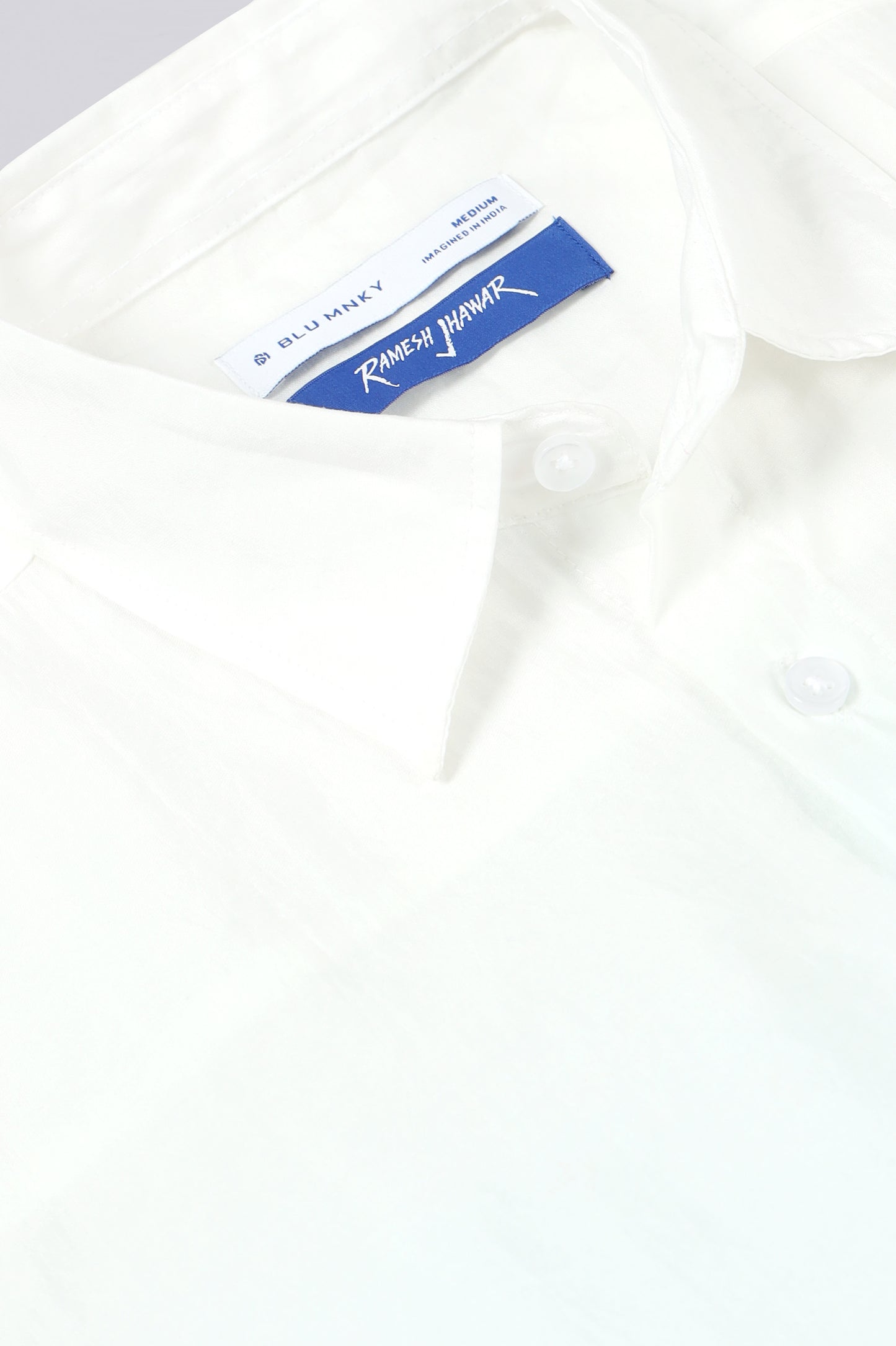 "Gearing Up For The Day" Oversized Print Shirt