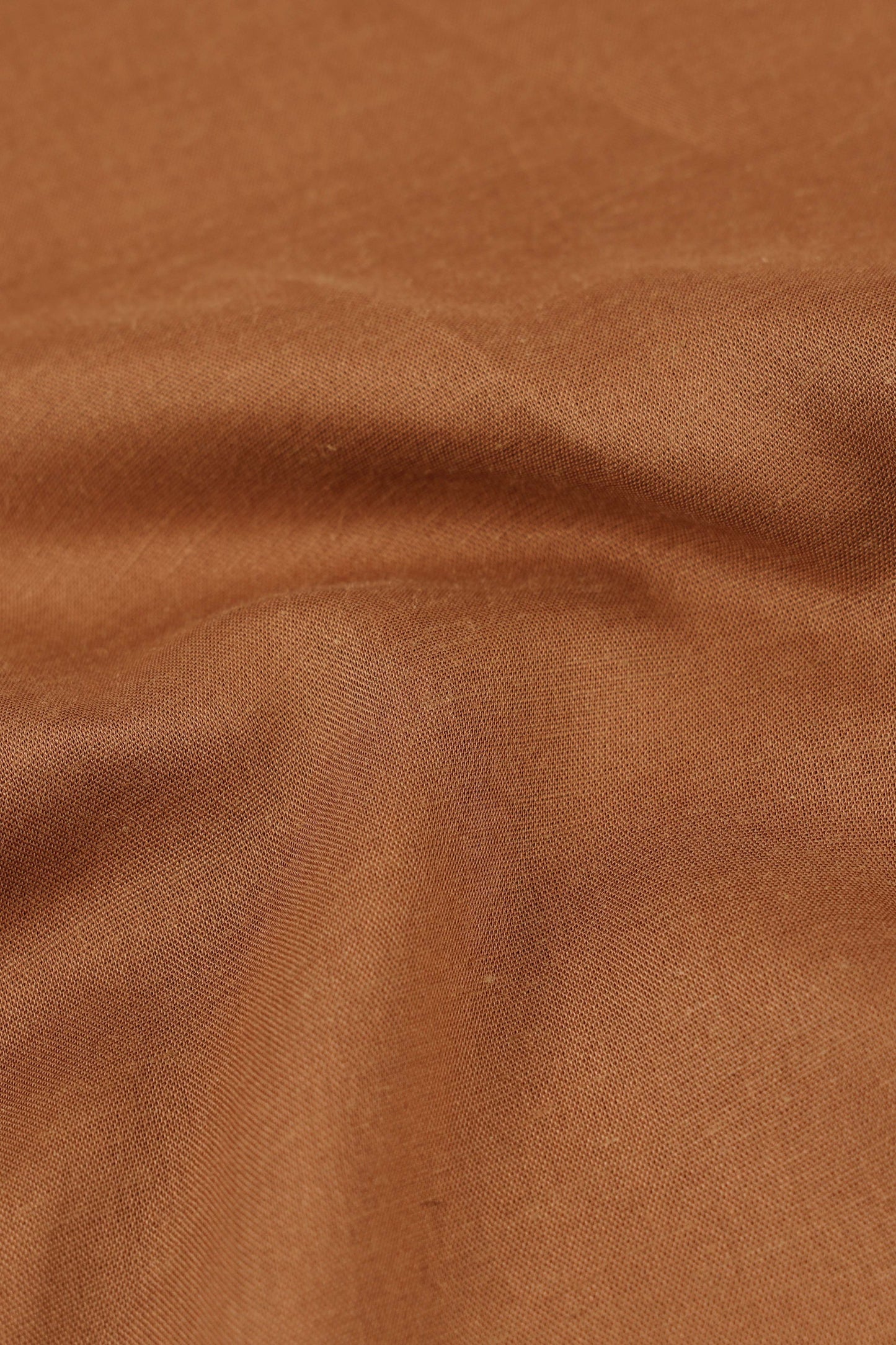 Viscose Linen Slim Fit Shirt Lt Brown