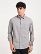 Cotton Shirt with Chest Pocket Grey