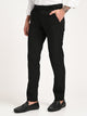 Textured Polyester Trousers Black
