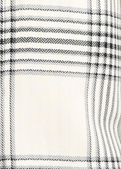 Classic Bold Check Shirt White