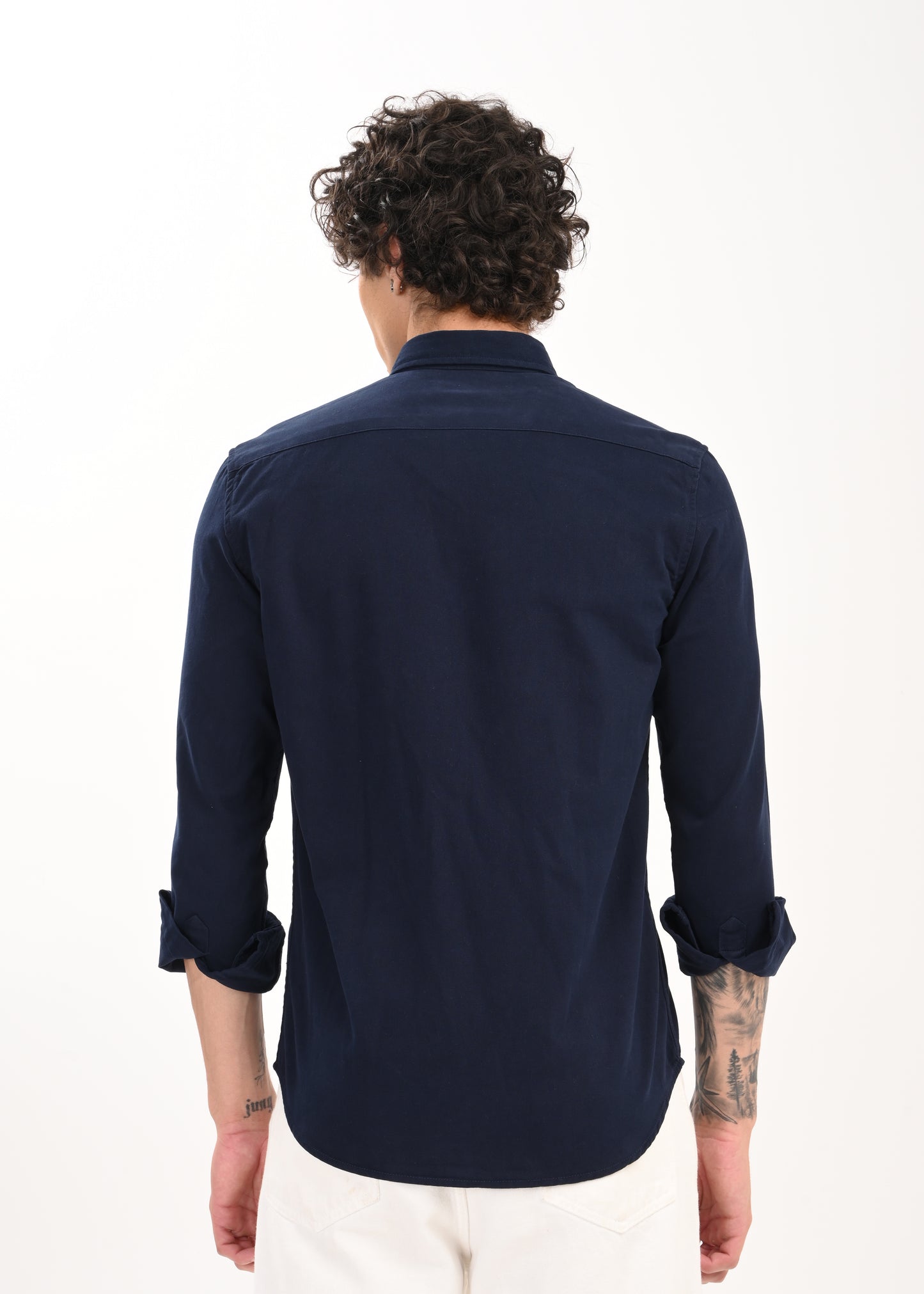 Everyday Essential Solid Shirt Navy