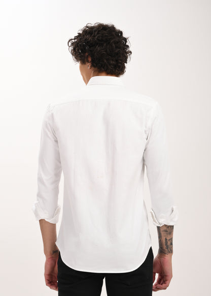 Everyday Essential Solid Shirt White