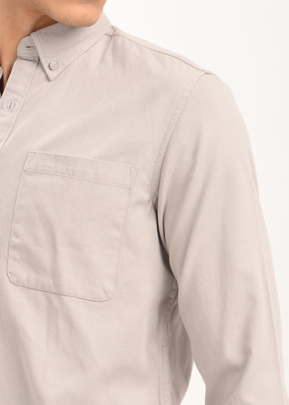 Everyday Essential Solid Shirt Lt Grey