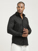 Nylon Self-Design Shirt Black