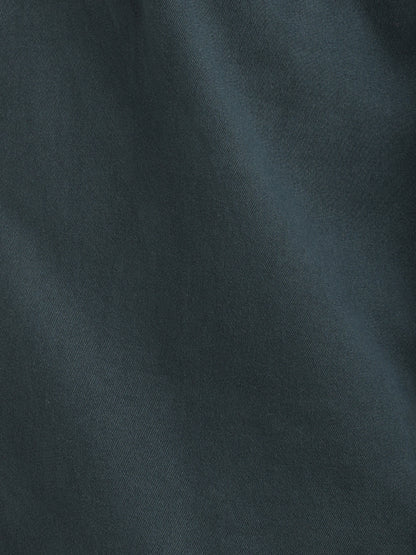 Casual Fit Cotton Shirt with Double Pockets Green