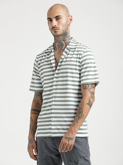 Relaxed Knit Shirt Green