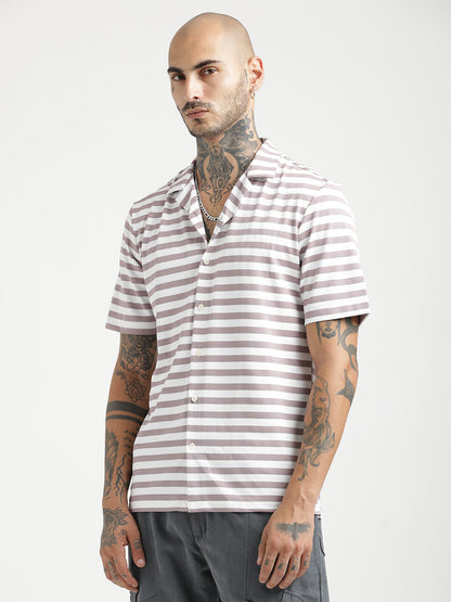 Relaxed Knit Shirt Pink