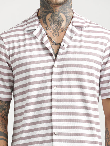 Relaxed Knit Shirt Pink