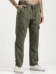Velvet Cargo Trousers Green