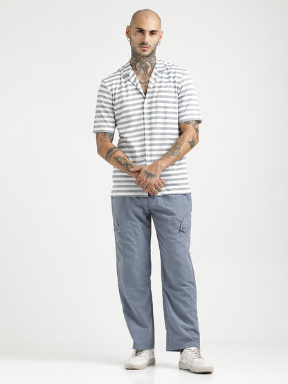 Relaxed Knit Shirt Grey