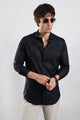 Glitter Print Shirt Navy 2