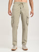 Cotton Cargo Trousers Lt Green