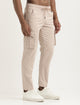 Cotton Cargo Trousers Pink