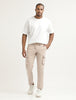 Cotton Cargo Trousers Pink