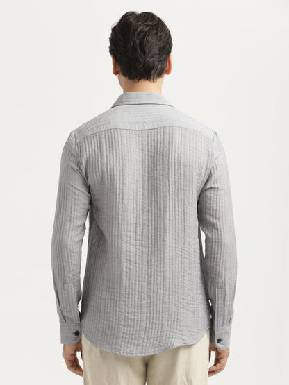 Feather Lite Nylon Shirt Grey