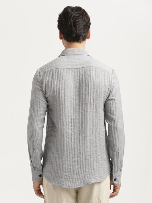 Feather Lite Nylon Shirt Grey