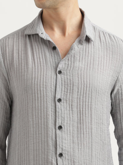 Feather Lite Nylon Shirt Grey