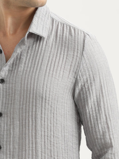 Feather Lite Nylon Shirt Grey